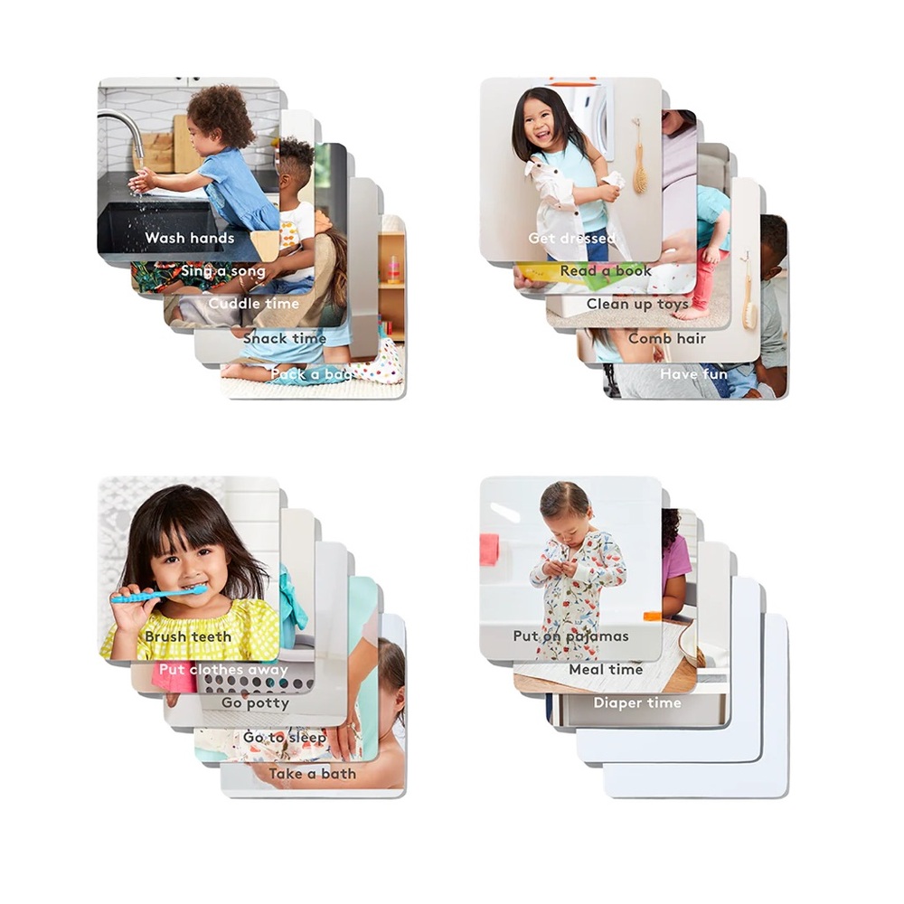 Lovevery Let's Map It Out Routine Cards - Daily Routine Visual Deck - Picture 2 of 3